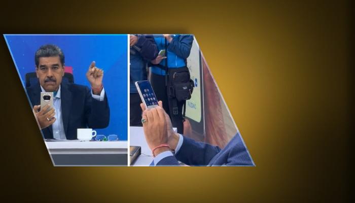 Canlı yayın sırasında telefonunu çıkarıp uygulamayı sildi!  Maduro'dan WhatsApp'a yeni suçlama