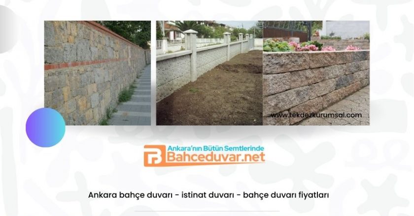 Desenli Bahçe Duvarı – Ankara’da Estetik ve Fonksiyonellik