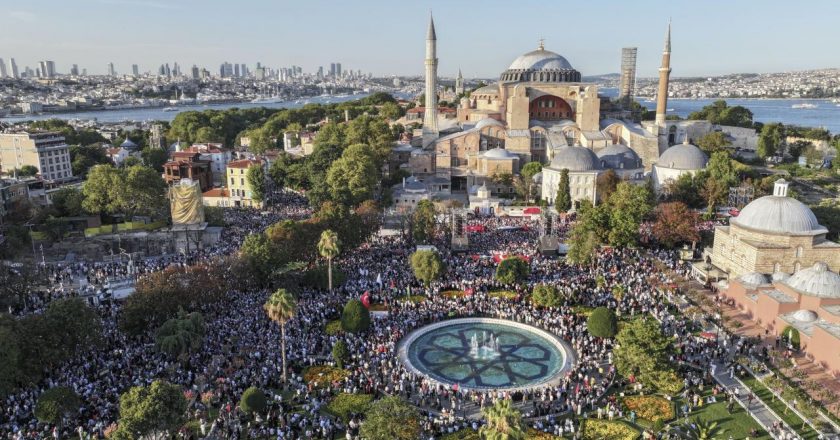 Ayasofya'dan dünyaya barış mesajı – Son Dakika Haberi