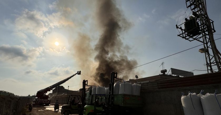 Adana'da geri dönüşüm fabrikasında yangın