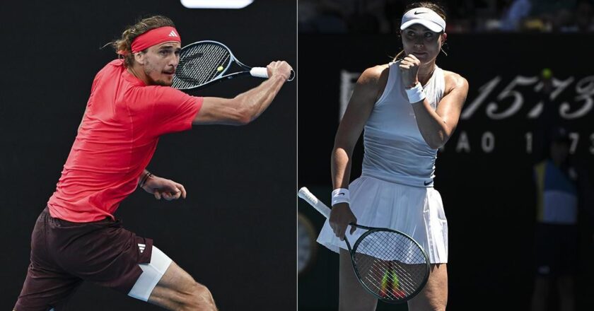 Avustralya Açık’ta Alman Zverev ve İspanyol Badosa yarı finale yükseldi! İlk kariyer…