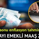 YENİ YIL EMEKLİ MAAŞ ZAMMI HESAPLAMA TABLOSU 2026 OCAK | Yılbaşında SSK, Bağkur, Emekli Sandığı emekli maaşları ne kadar olacak, yüzde kaç zam yapılacak? 3 aylık enflasyon farkı ve yıl sonu enflasyon beklentisine göre hesaplama