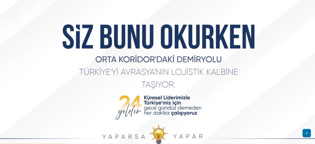 AK Parti'nin 23. kuruluş yıldönümü konuşması: hashtag'iyle kamuoyuna sunuldu