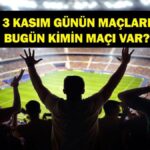 Bugün Hangi Maçlar Var? Trendyol Süper Lig 11. Hafta Maçları Hangi Kanalda, Saat Kaçta? İşte 3 Kasım Günün Maçları…