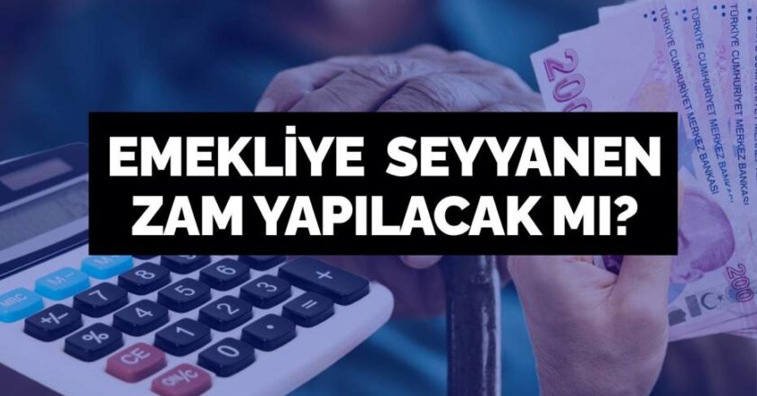 Emeklilere 2026’da seyyanen zam gelecek mi? En düşük maaş ne kadar artacak?