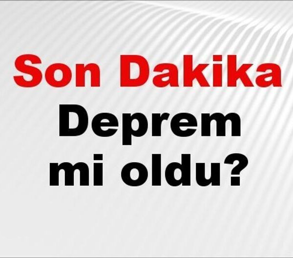 Deprem Alarmı! İstanbul, Ankara ve İzmir’de Son Gelişmeler 4 Aralık 2025